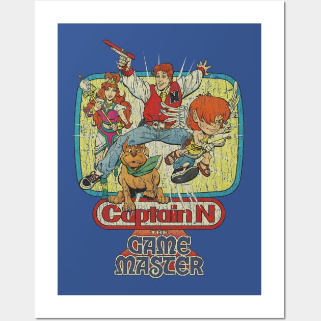 Captain N: The Game Master 1989 Wall Art by JCD666